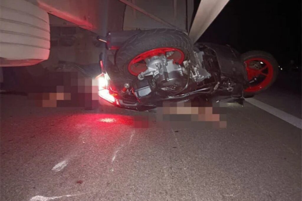 南北大道致命车祸